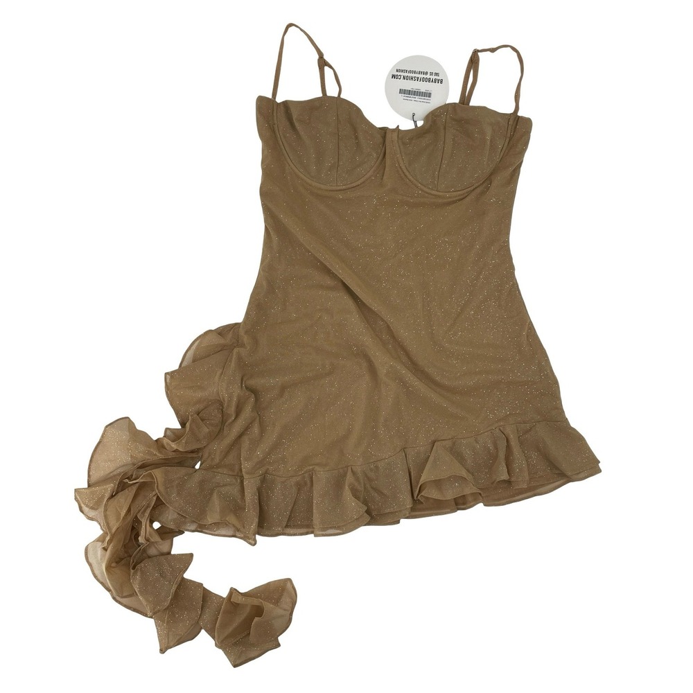 Babyboo Dress Diva Mini Large Gold Sparkle NWT